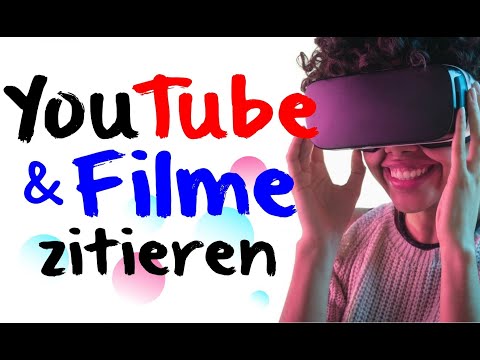 Youtube / Film zitieren ✅ So gehts!